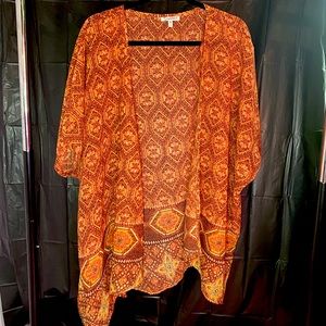 Light coverup/sheer shawl